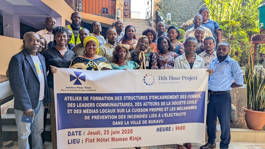 Bukavu : Solice Protection SA.RL annonce la formation de volontaires pour lutter contre les incendies