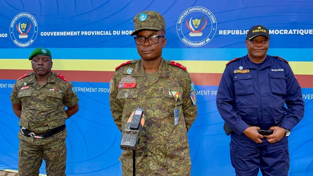 Nord-Kivu : le gouverneur militaire Kakule Somo Evariste durcit le ton face aux résistances à la riposte contre Ebola