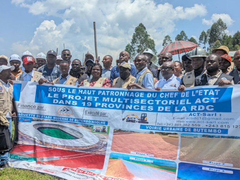 Butembo : la société Amani Construction and Trading annonce les travaux d’un stade omnisport moderne pour octobre 2026