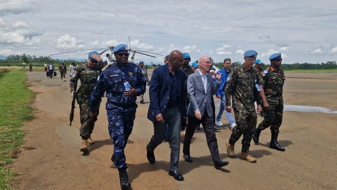 Ituri : James Swan réaffirme l'engagement de la MONUSCO à soutenir les autorités congolaises dans la lutte contre les groupes armés