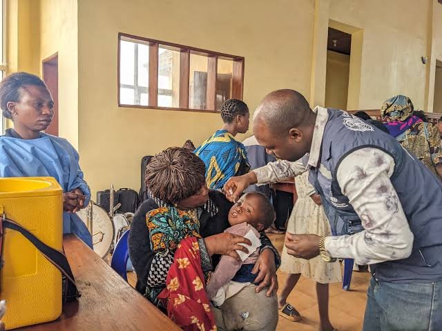 Butembo : la campagne de vaccination contre la poliomyélite, la rougeole et la rubéole se poursuit malgré la persistance des rumeurs