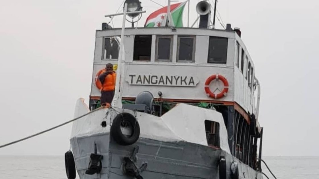 Tanganyika : lancement du premier voyage inaugural d’un navire au port de Kalemie, un tournant pour le transport lacustre et l’exploitation minière