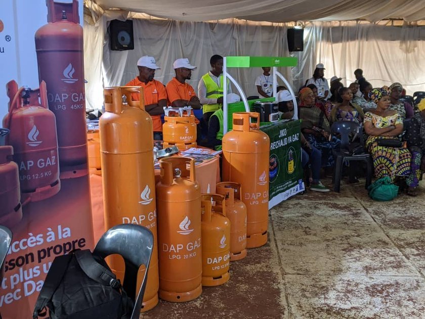 Butembo : Dap Energy encourage l’utilisation du gaz pour lutter contre le réchauffement climatique