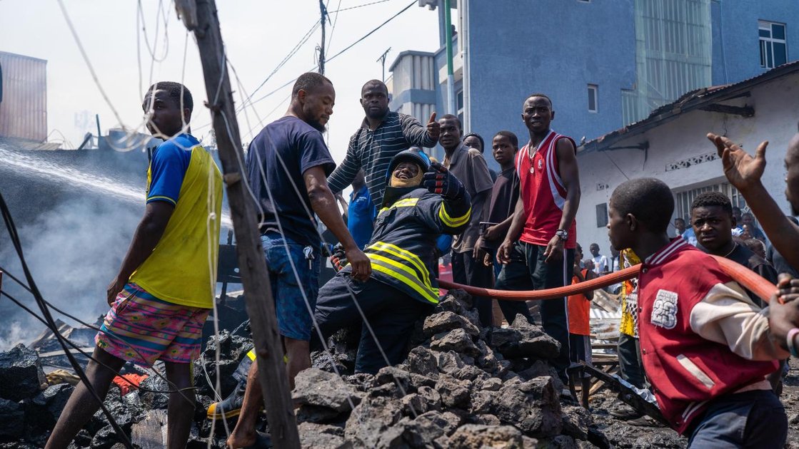 Goma : un incendie d’origine électrique sème la panique à Mabanga Nord