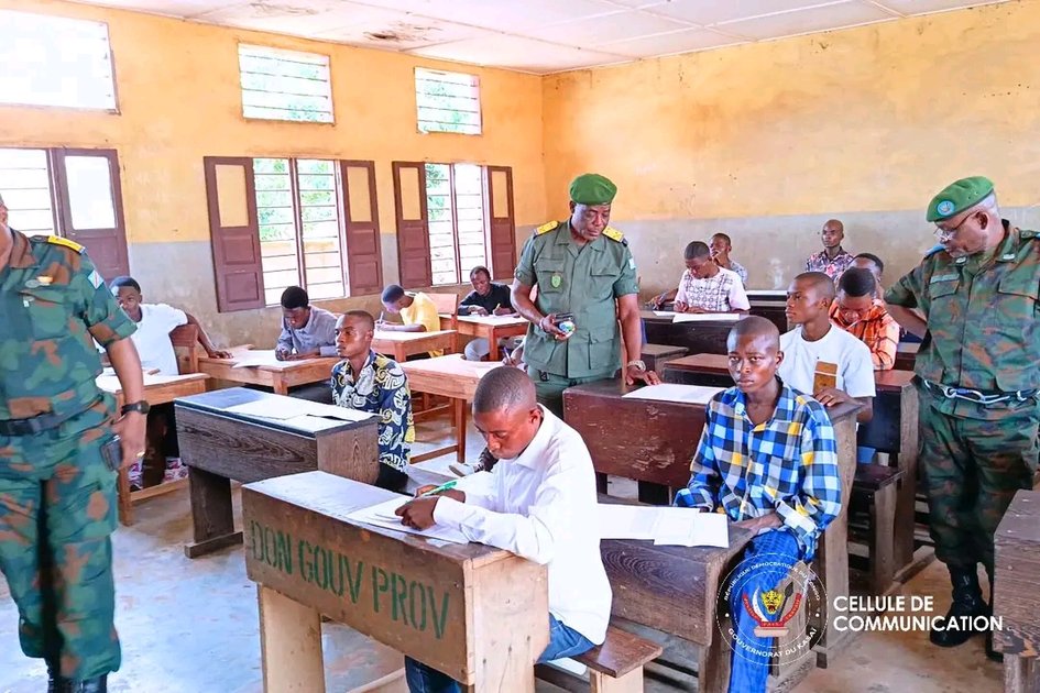 Kasaï central : le concours d’admission à l’académie militaire relancé après une année d’annulation