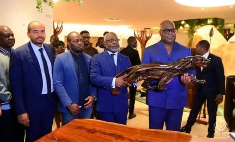 RDC : Tshisekedi s’inspire du modèle gabonais de Nkok pour accélérer la transformation locale du bois