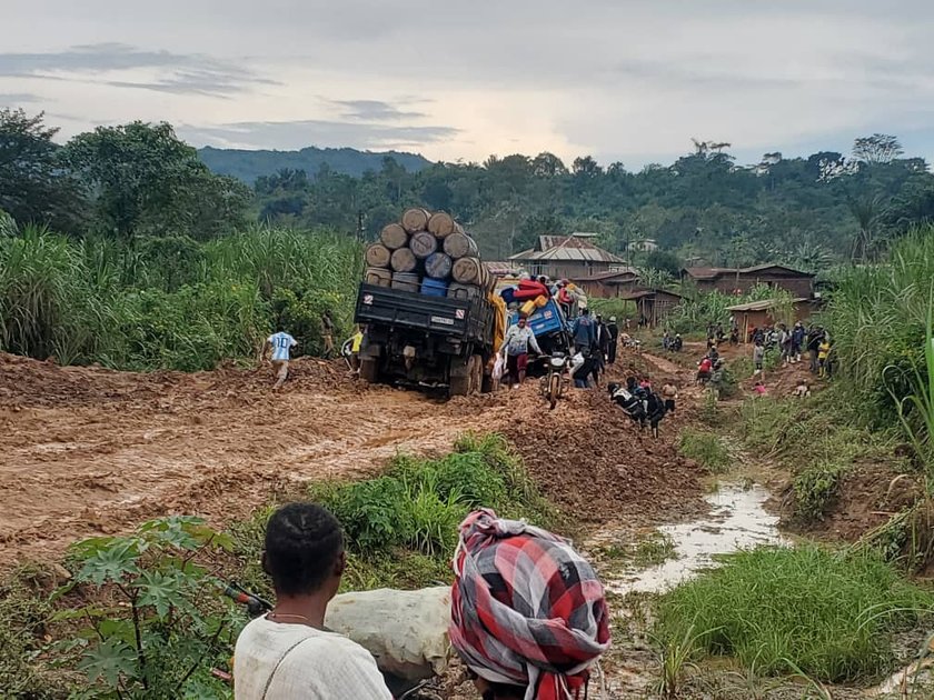 Ituri : les bourbiers sur la route Iga-Barrière–Nizi–Mongwalu supprimés
