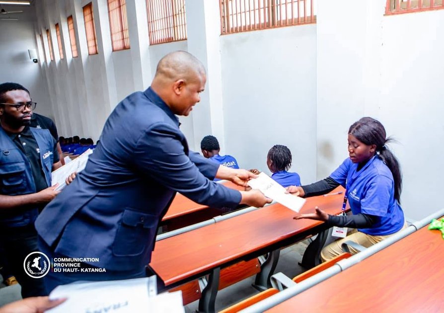 Haut-Katanga : le gouverneur intérimaire Martin Kazembe Shula lance le test de sélection pour la bourse d'études Excellentia Wantashi
