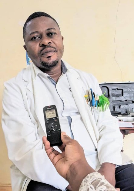 Butembo : à l'occasion de la Journée nationale des aveugles et malvoyants, le technicien en ophtalmologie Kizito Makelele rappelle les gestes qui préservent la vue
