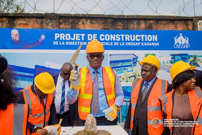 Kasaï Central : première pierre pour le nouveau bâtiment de la direction provinciale de la santé