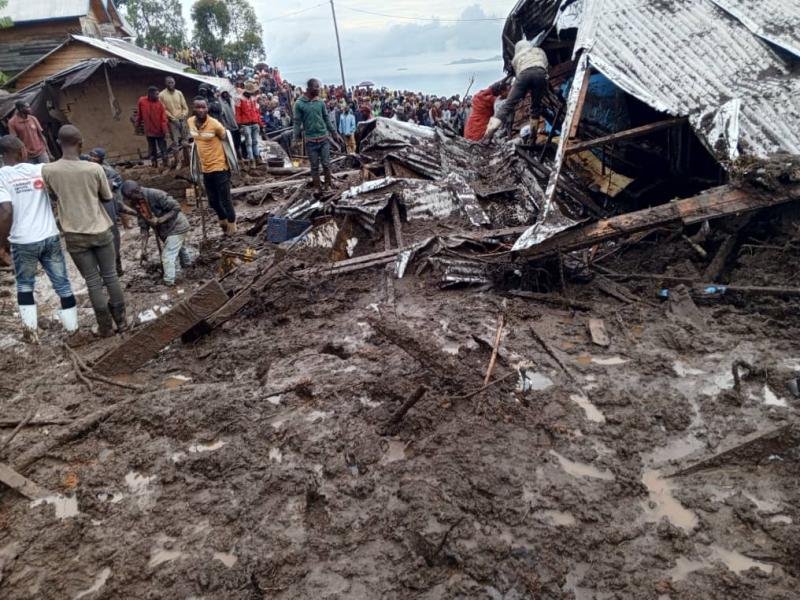 Sud-Kivu : deux morts et d'importants dégâts après de violentes intempéries à Kalehe
